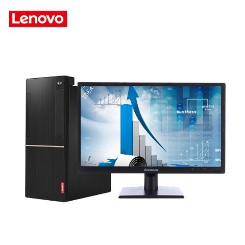 操鸡吧网联想（Lenovo）扬天M6201C 商用台式机(I3-6100 4G 1T  DVD  2G独显  21寸)